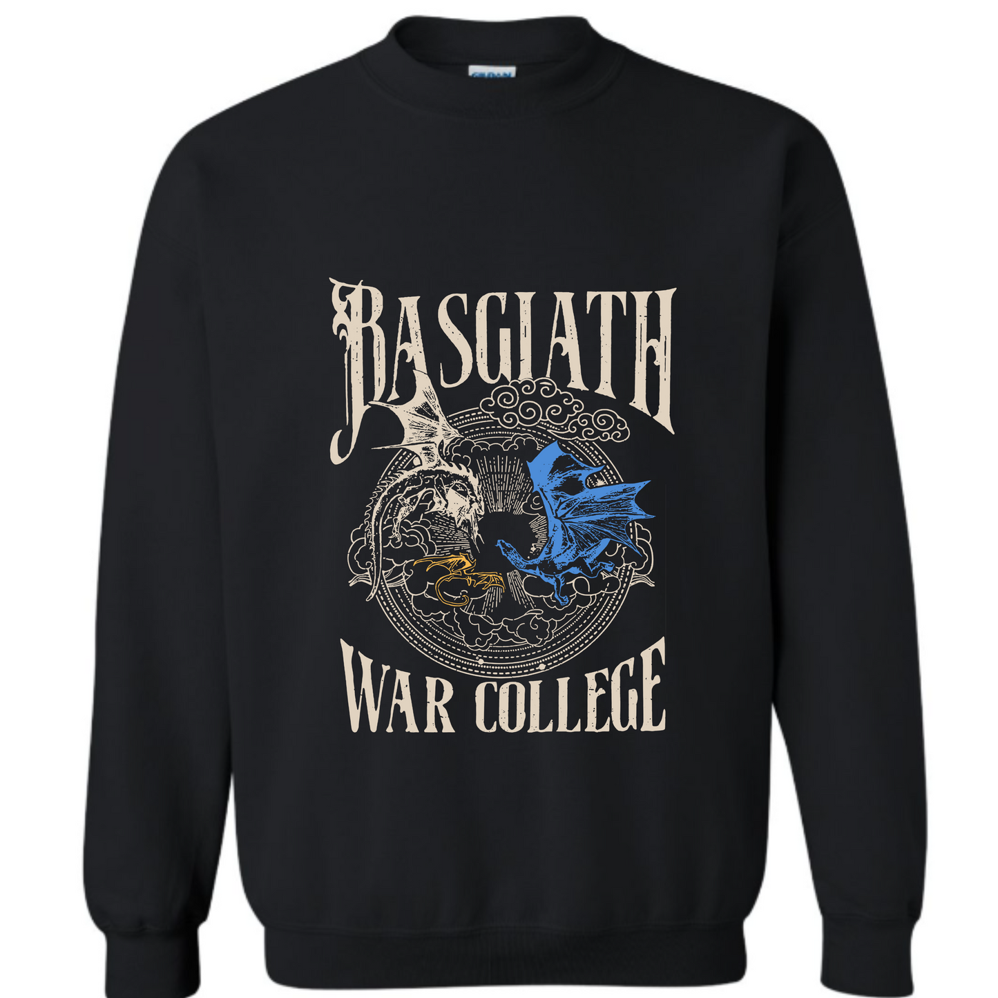 Empyrean Series Basgiath War College Sweatshirt Fourth Wing Iron Flame