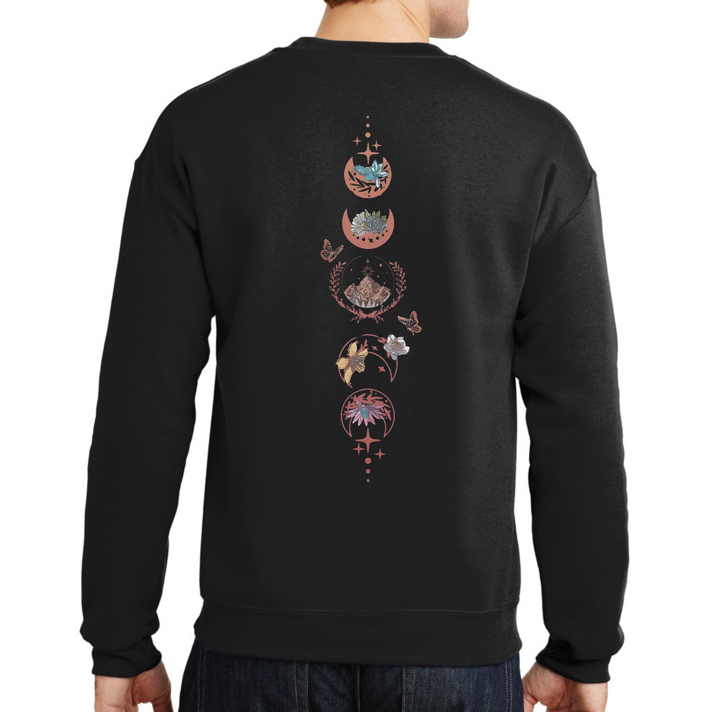 ACOTAR Velaris Double sided Crew neck Sweatshirt