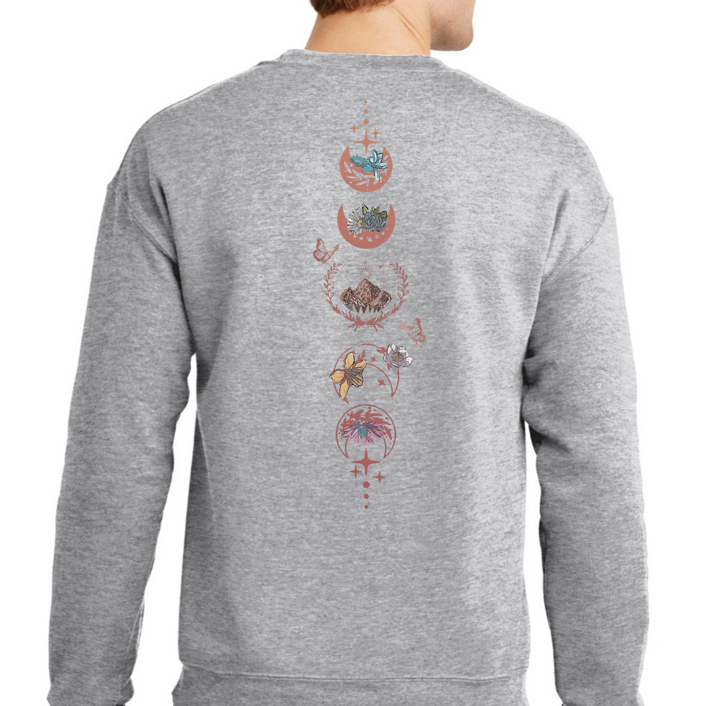 ACOTAR Velaris Double sided Crew neck Sweatshirt