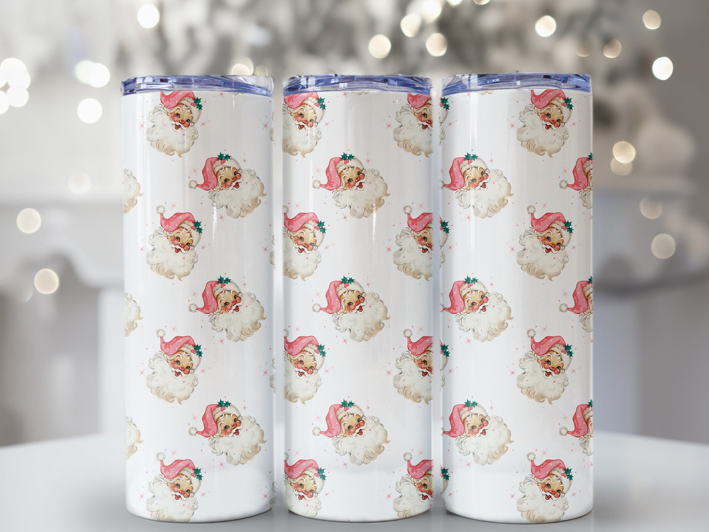 Mini Retro Santa 20oz Tumbler