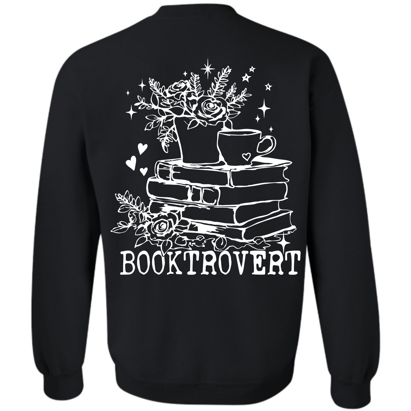Double Sided Booktrovert Sweatshirt