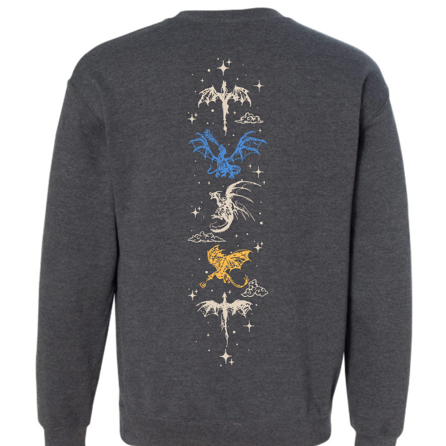 Empyrean Series Basgiath War College Sweatshirt Fourth Wing Iron Flame