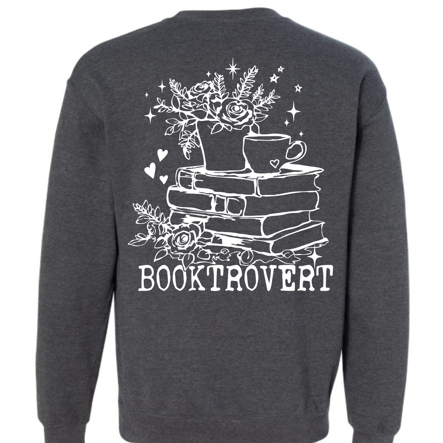 Double Sided Booktrovert Sweatshirt