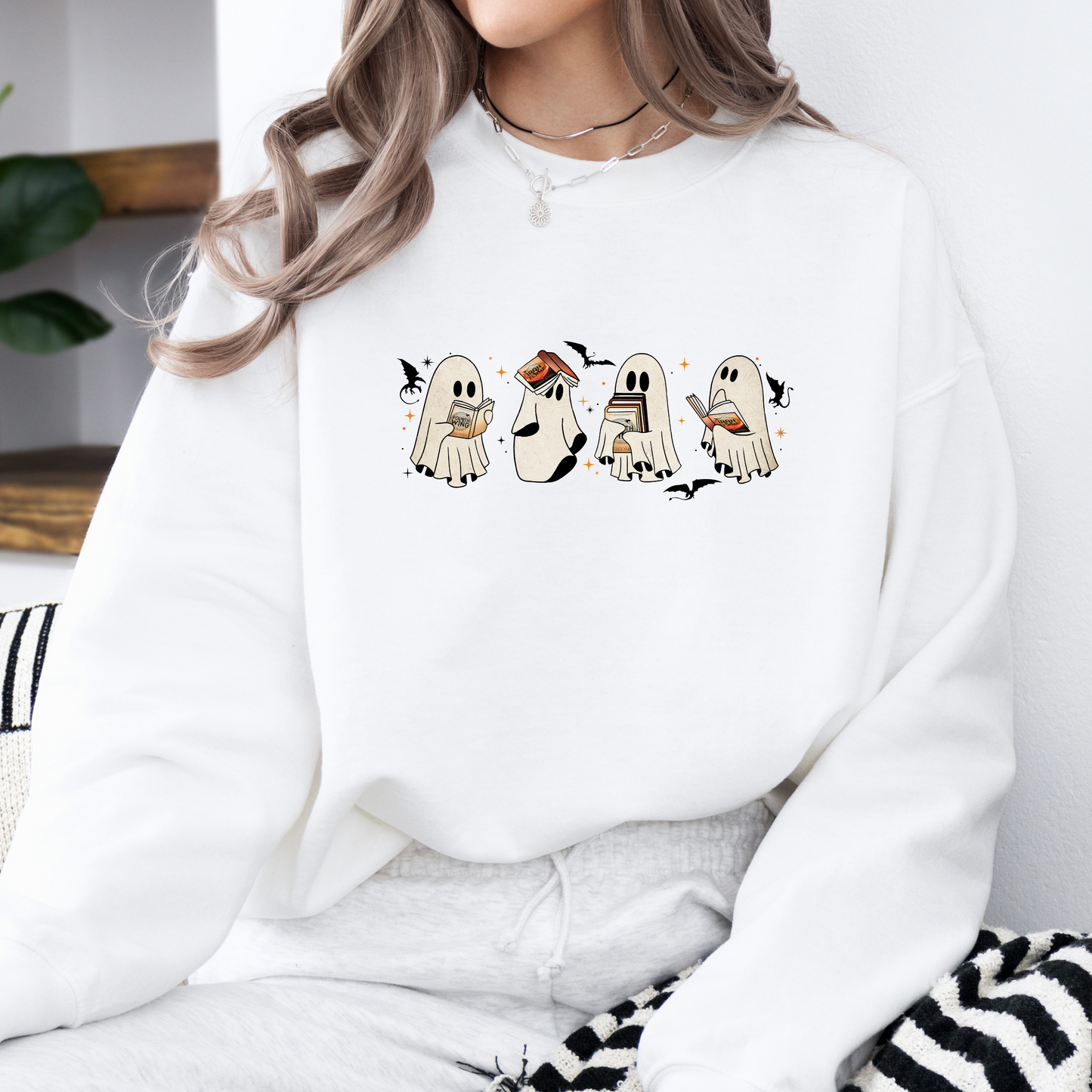 Fourth Wing/Iron Flame Ghost Sweatshirt/Tshirt