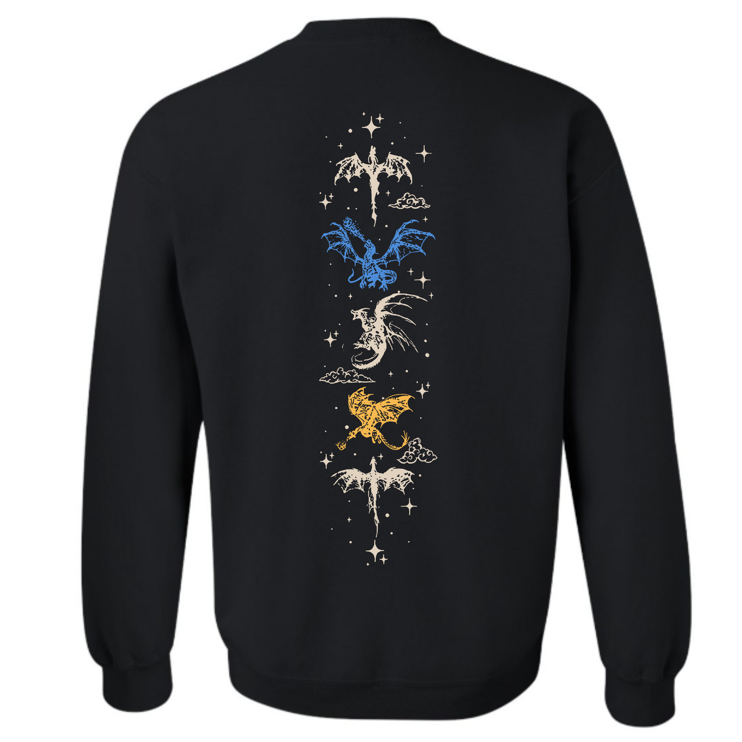 Empyrean Series Basgiath War College Sweatshirt Fourth Wing Iron Flame