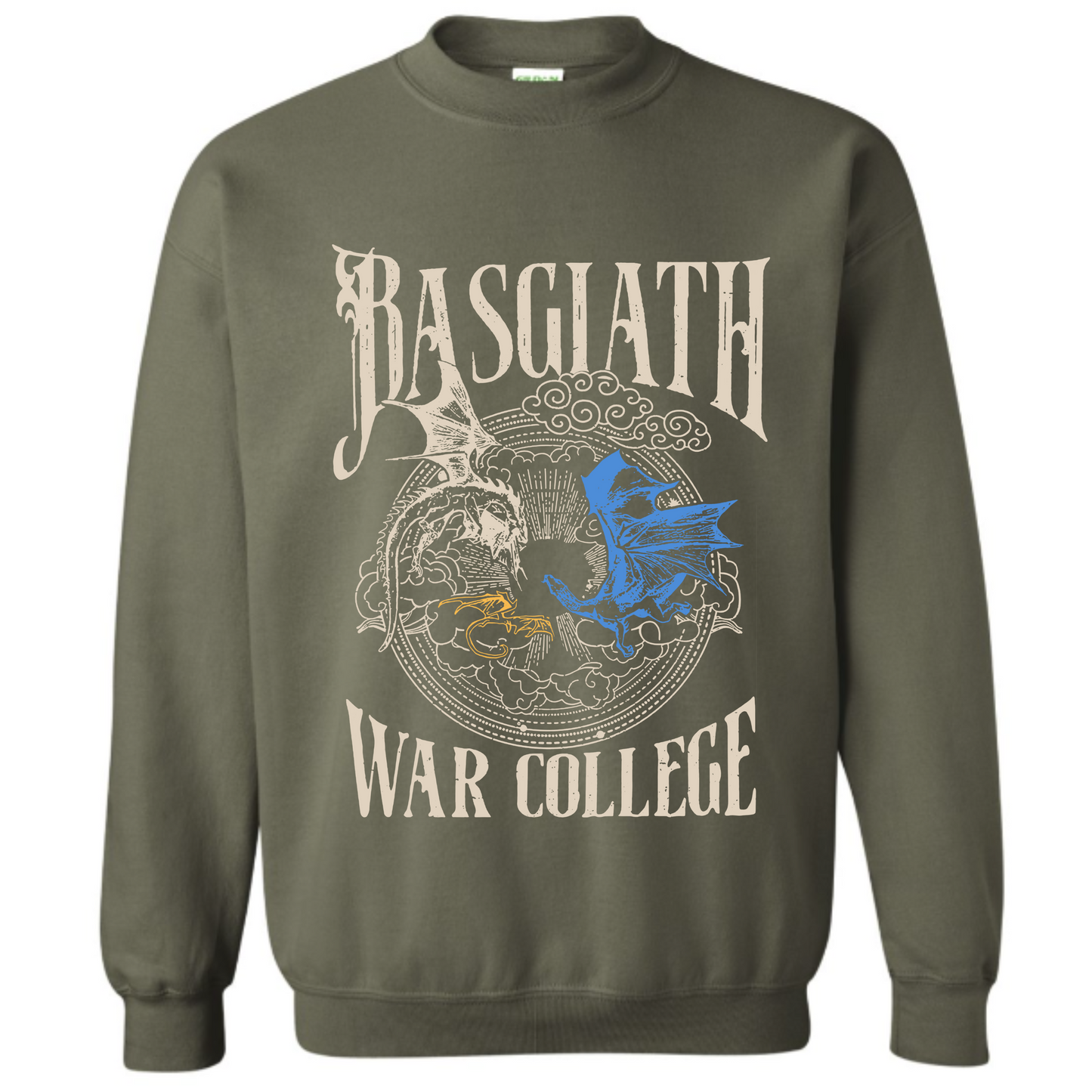 Empyrean Series Basgiath War College Sweatshirt Fourth Wing Iron Flame