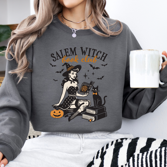 Salem Witch Book Club Vintage Sweatshirt