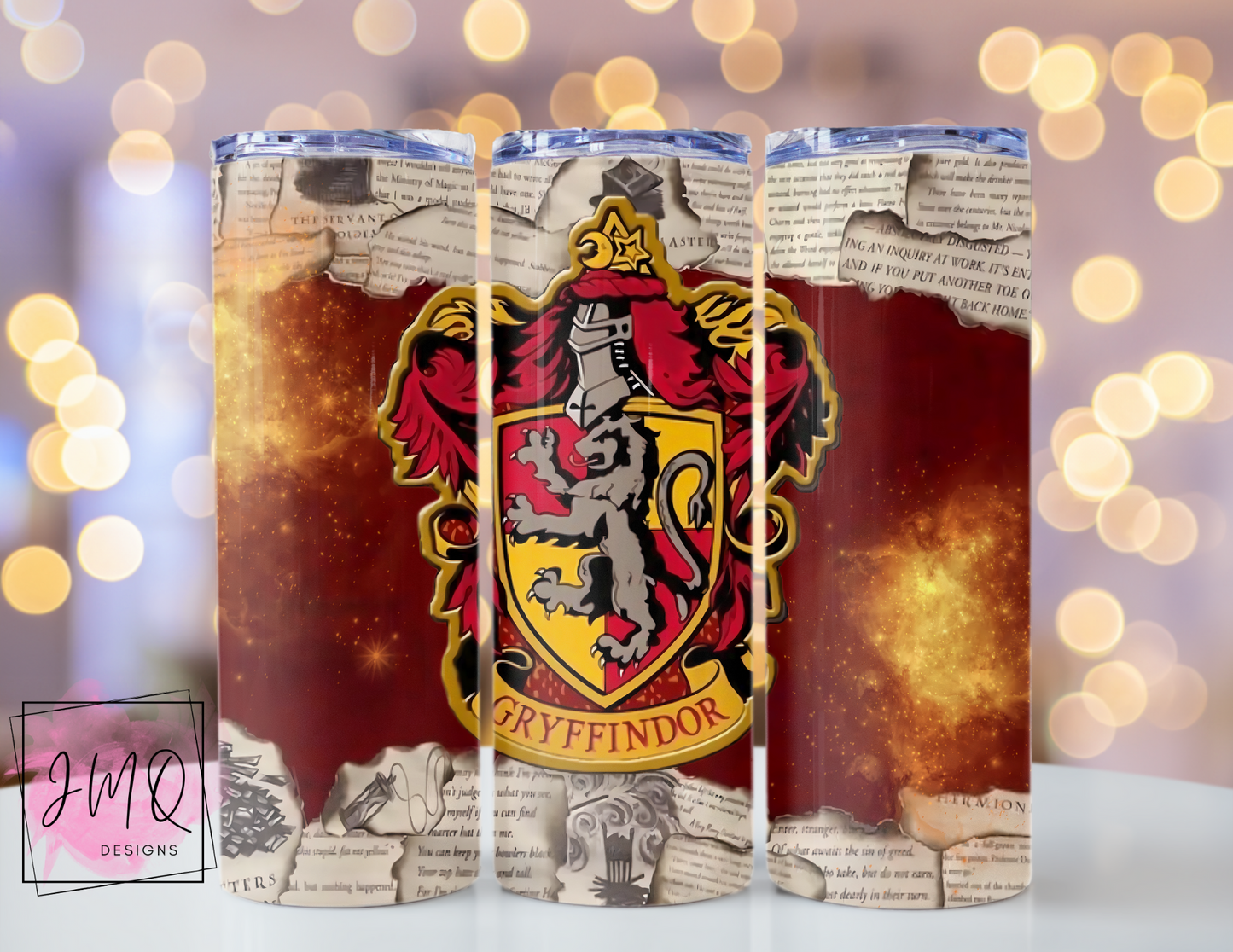 20 oz Skinny Gryffindor Harry Potter