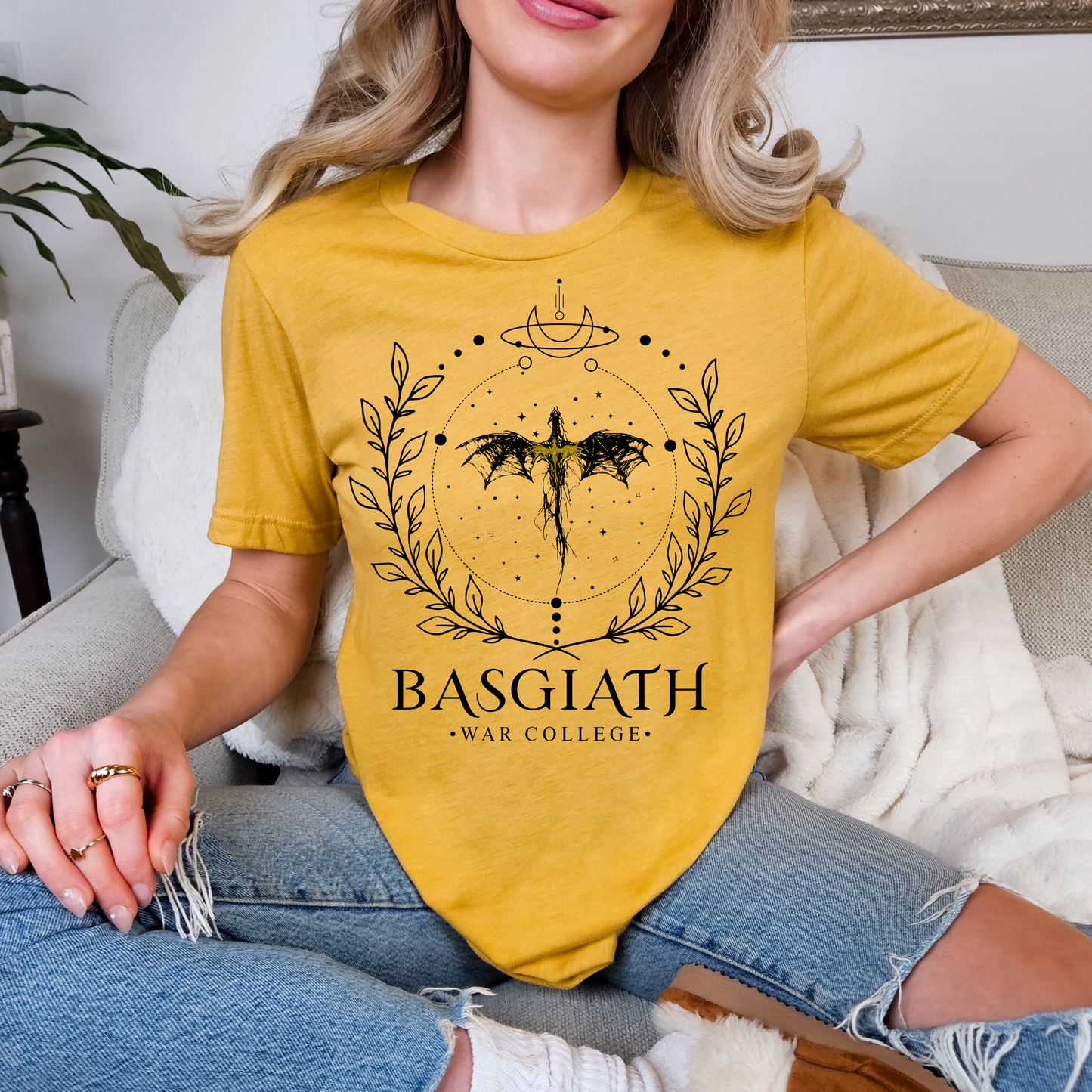 Fourth Wing/Iron Flame Basgiath War College T-Shirt